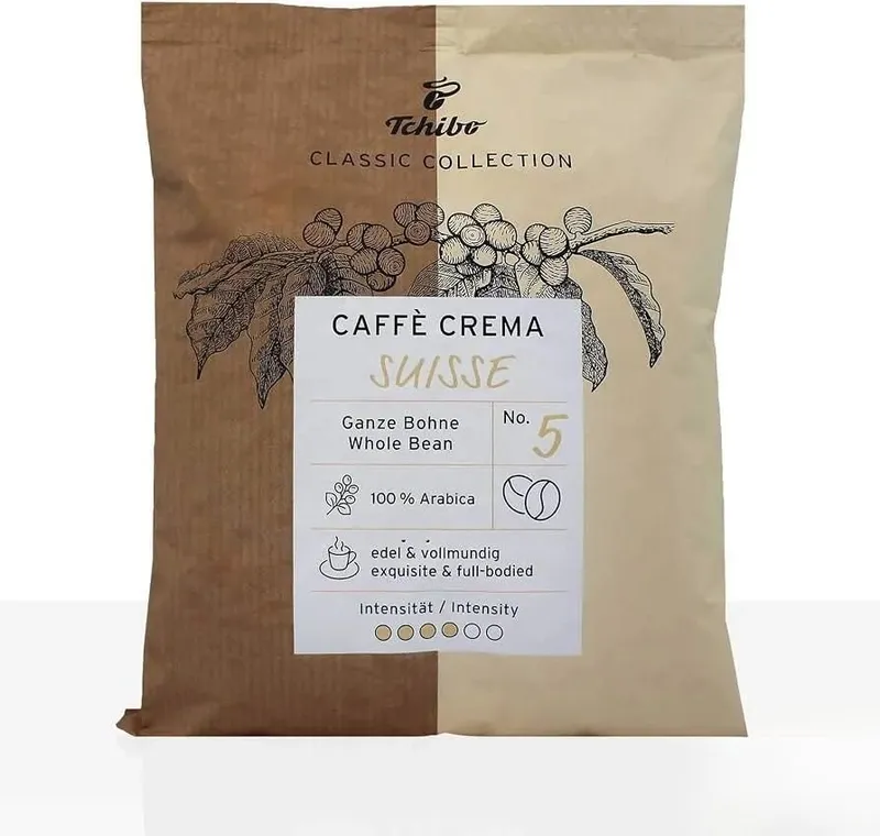 Tchibo Caffe Crema Suisse donli qahva 500 g 1 Tchibo Caffe Crema Suisse donli qahva 500 g 1
