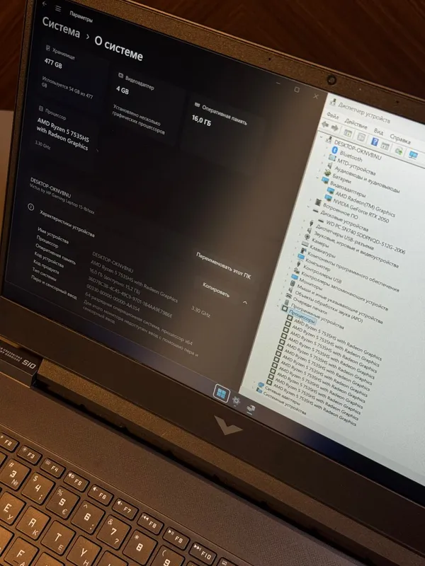 HP Victus kuchli gaming noutbuk — фото 3