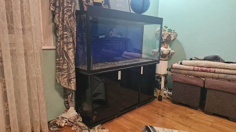 Akvarium 200L ideal holati faqat germetkadan ketgan
