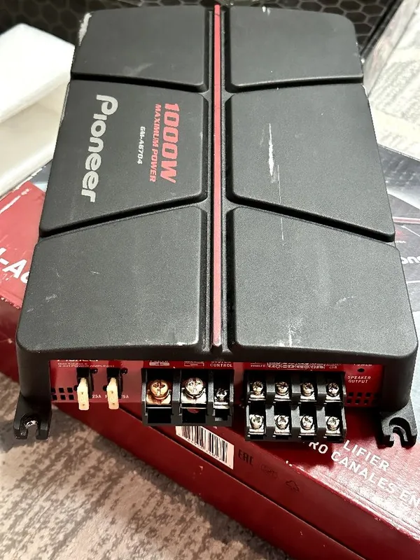 Pioneer 1000w усилитель — фото 2
