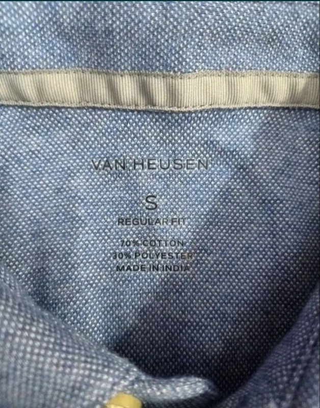 Из США, мужское поло от бренд VAN HEUSEN — фото 5