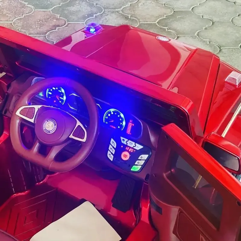 Mercedes Benz Gelik премиум детская машина электромобиль подарок детям 7