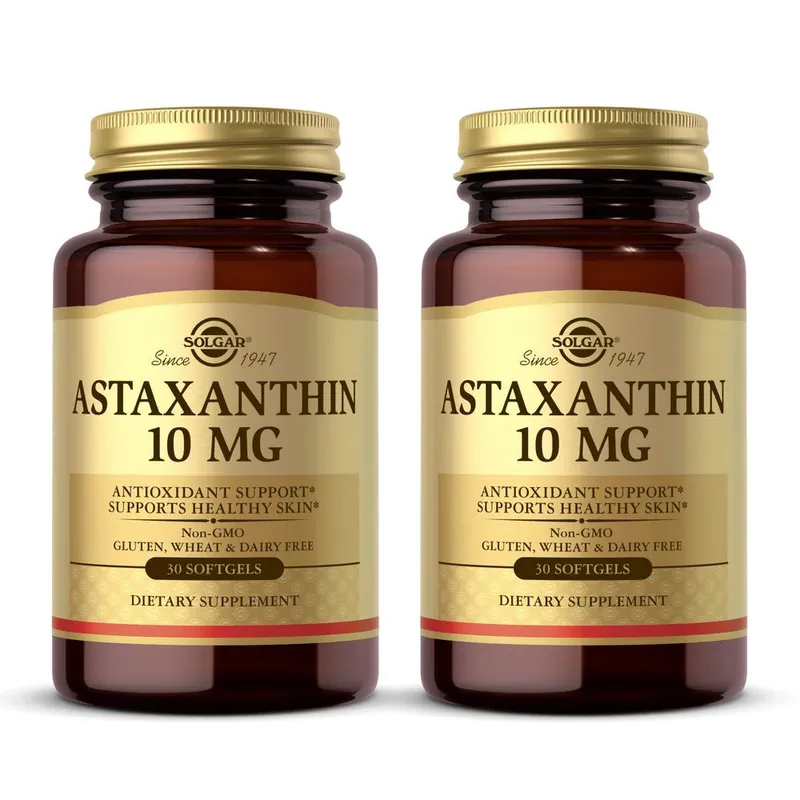 Мощный антиоксидант Астаксантин 10мг Solgar, Astaxanthin