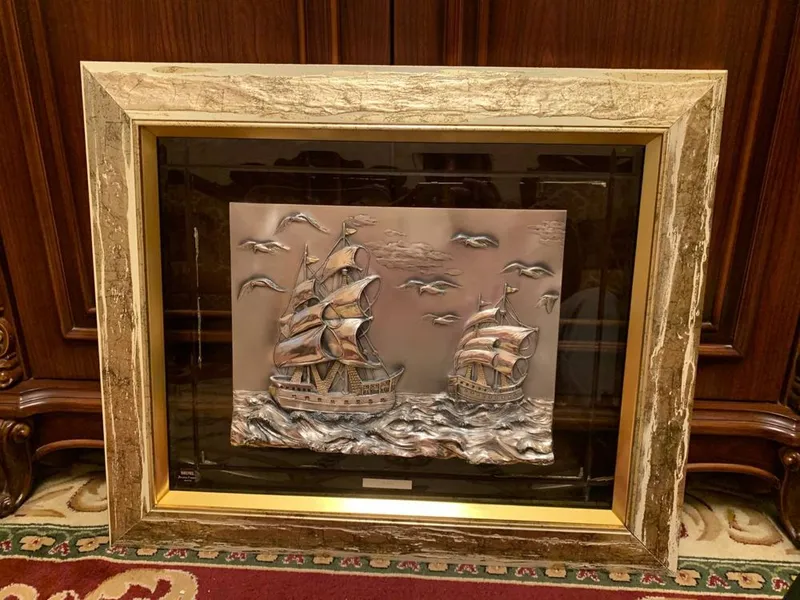 Original Brunel kumush partret