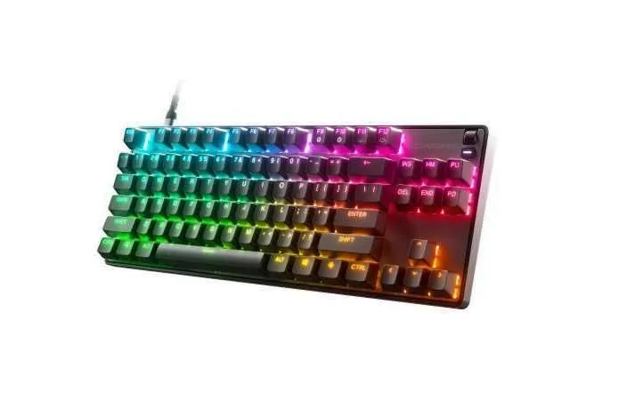 ^ Рассрочка на Клавиатура SteelSeries Apex 9 Mini - Swappable Optical 2