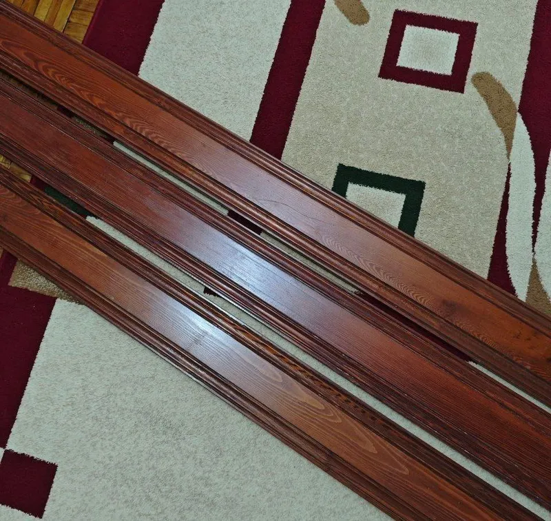 Потолочный деревянный карниз. 3 штуки 1
