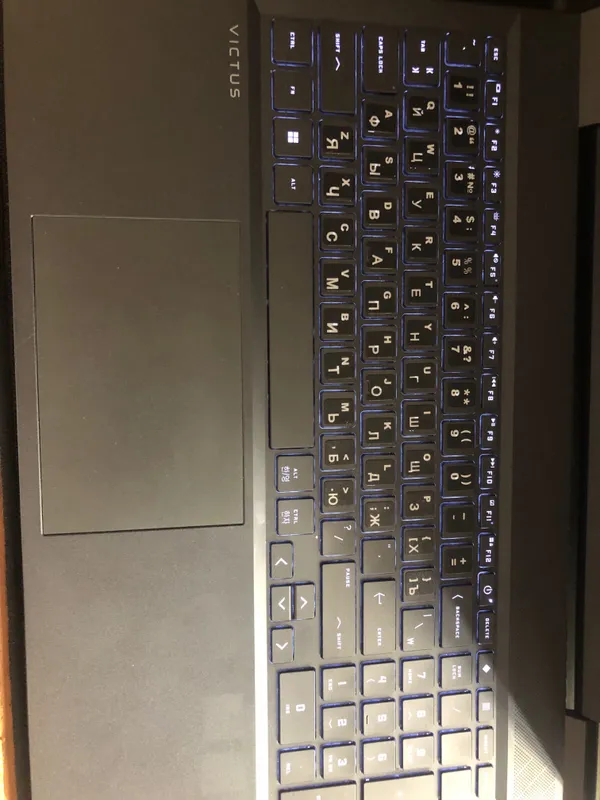 Hp Victus 15 клавиатура с подсветкой 3 Hp Victus 15 клавиатура с подсветкой 3