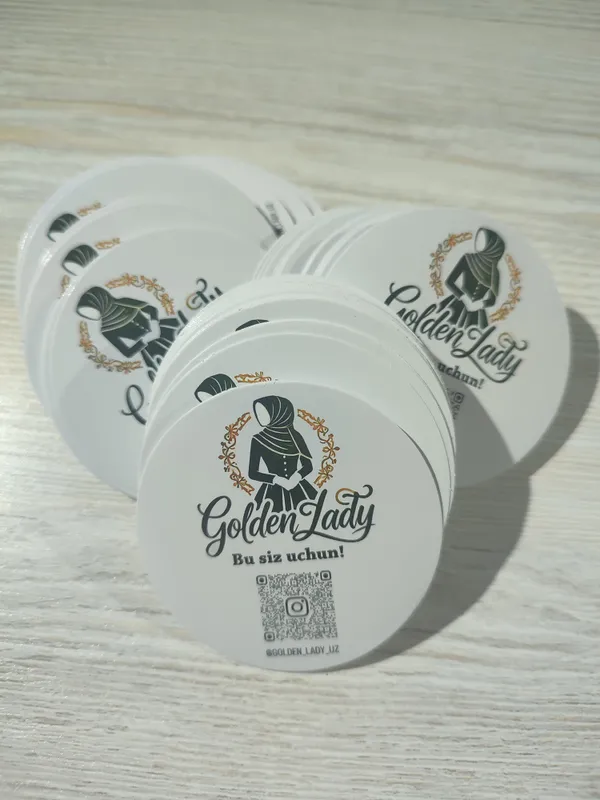 Nakleykalar stikerlar vizitkalar birkalar