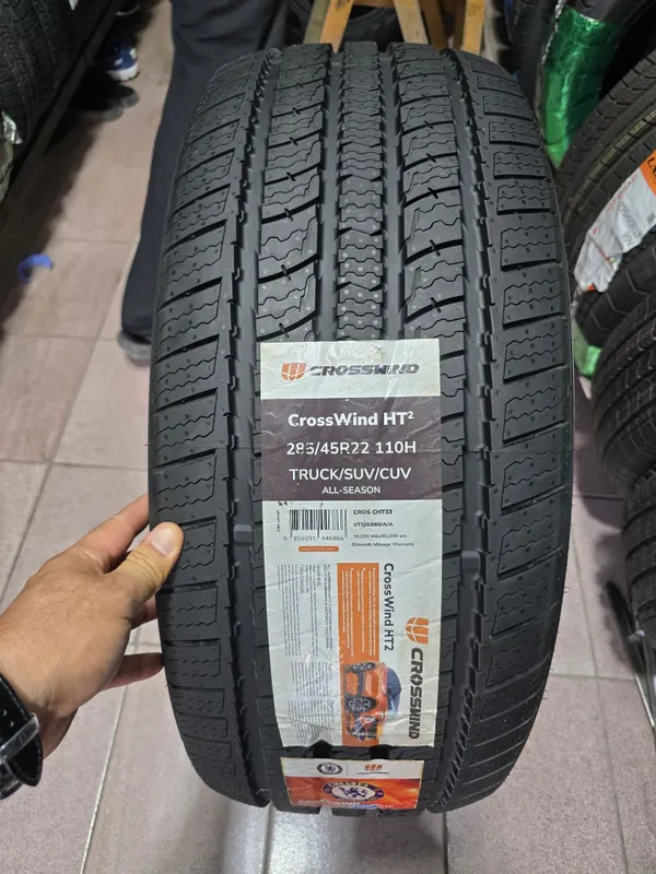 Crosswind 285/45/22. MADE IN THAILAND 1