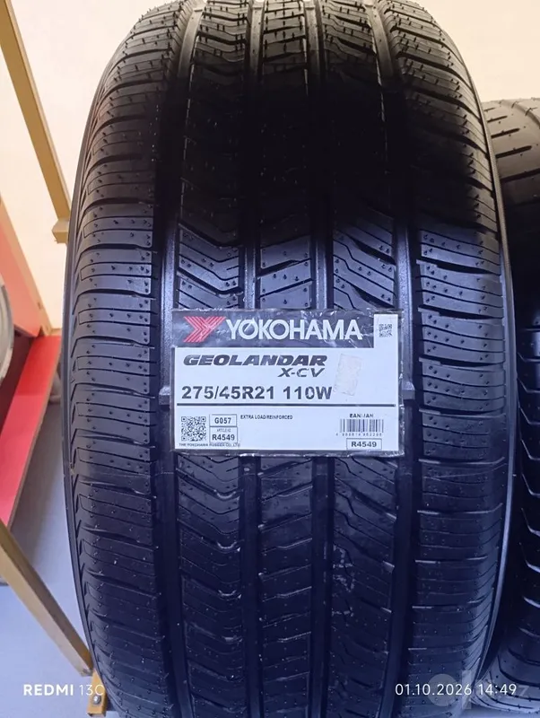 Chegirma Yokohama shinalari 275/45R21 1 dona Toyota Lexus LI BYD Nissan 1