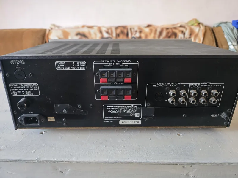 Marantz PM 250 усилитель 3 Marantz PM 250 усилитель 3