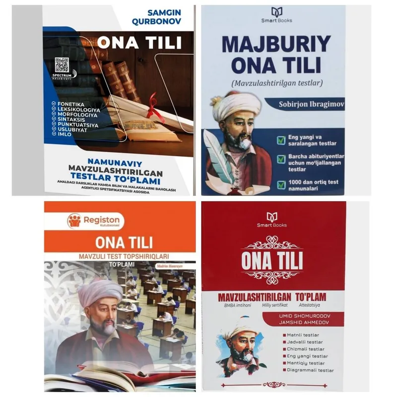 Доставка. Ona tili namunaviy mavzulashtirilgan testlar to‘plami
