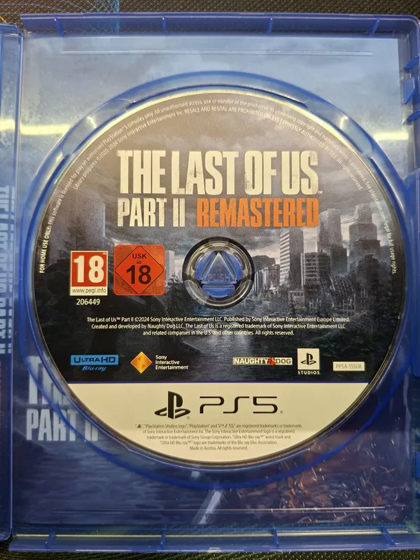 Диск с игрой The last of us на ps5 — фото 3
