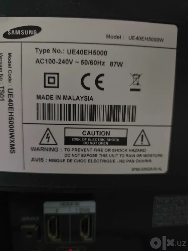 Ishlatilgan Samsung televizori, holati a’lo 2 Ishlatilgan Samsung televizori, holati a’lo 2