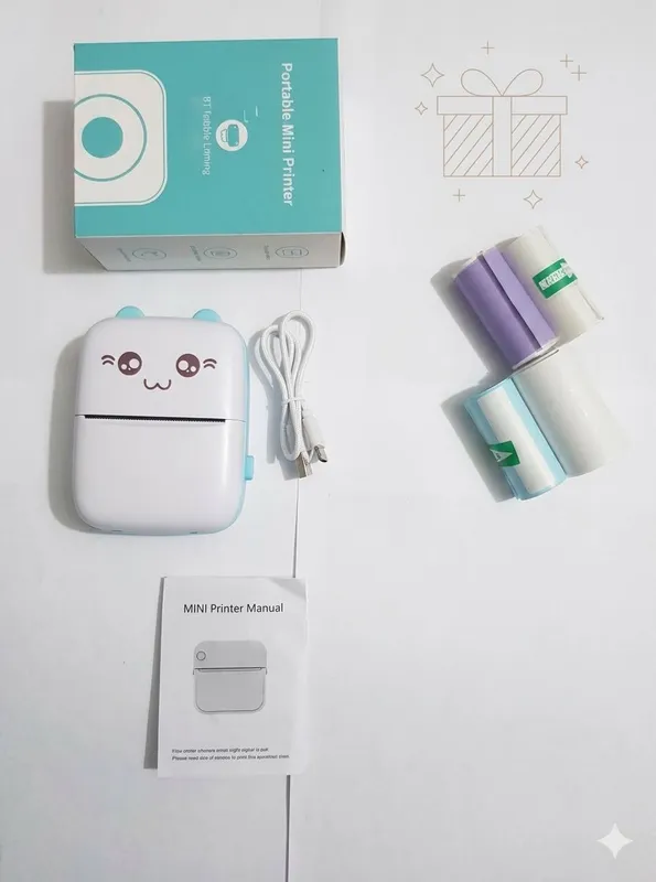 Mini printer, kichik termo printer — фото 2