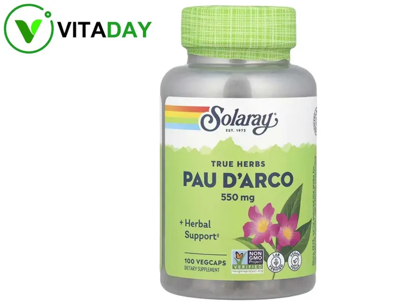 Solaray Pau D'Arco По д'Арко кора муравьиного дерева Pau D'Arco
