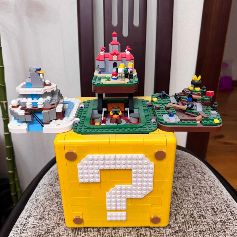 LEGO Super Mario 64 Блок «Вопросительный знак» (71395) — Собранный — фото 3