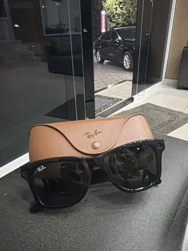 Rayban Meta черные на черном 6 Rayban Meta черные на черном 6