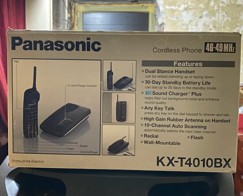 Телефон радио Panasonic — фото 1 Телефон радио Panasonic — фото 1