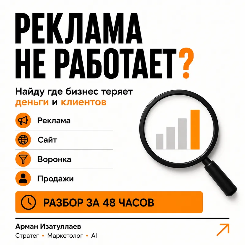 Реклама не работает? Найду где теряются $ /клиенты