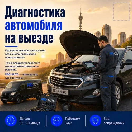 Диагностика автомобиля с выездом 1