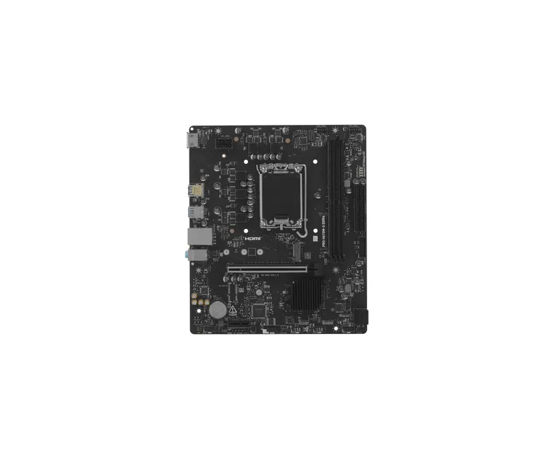 MSI PRO H610M-S DDR4 ona platasi (LGA1700, mATX) 1 MSI PRO H610M-S DDR4 ona platasi (LGA1700, mATX) 1