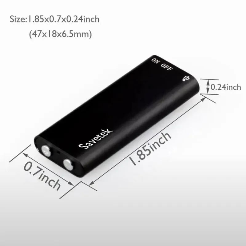 Profissional 100% mikro diktafon. 8 GB xotiraga ega! (90 soatli audi — фото 5