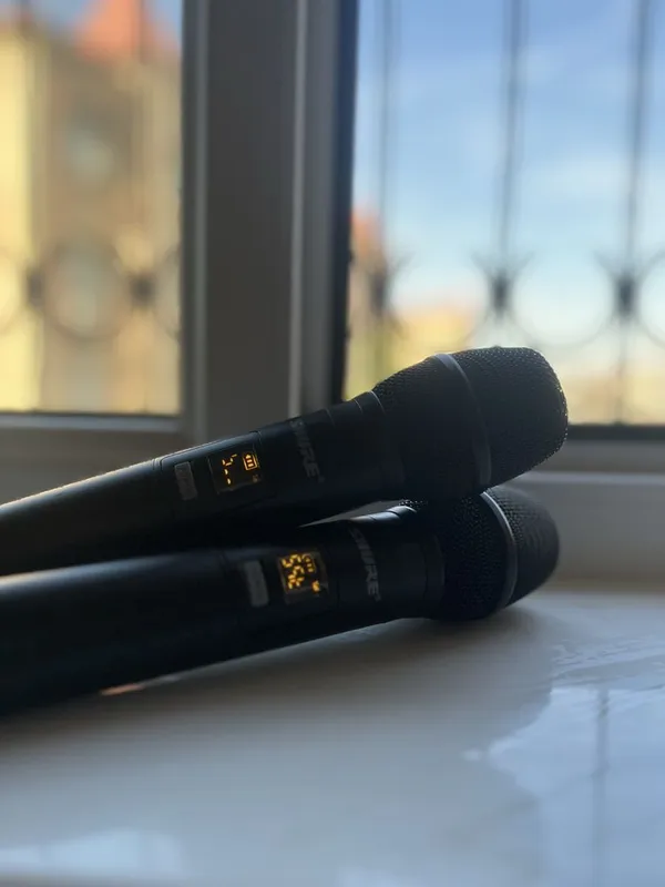 Shure simsiz mikrofonlar to'plami (Ideal holatda) — фото 2