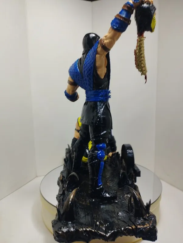 Диорама Mortal Kombat "Sub-Zero VS Scorpion" — фото 4