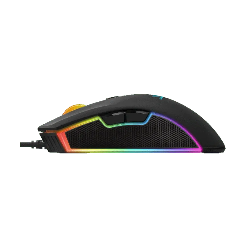 Rapoo V28S Проводная оптическая игровая мышь с RGB — фото 2