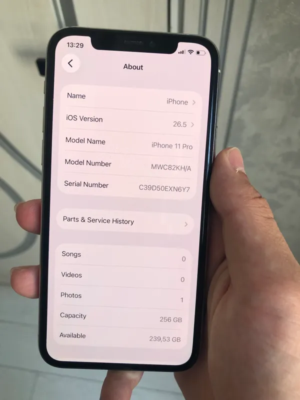 iPhone 11pro holati ideal xotirasi 256gb — фото 3
