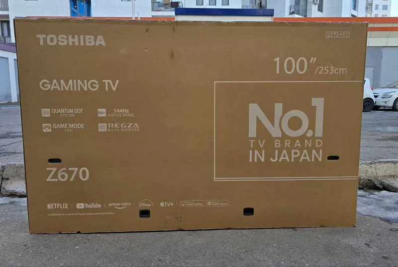 "Toshiba 100 диагональ" (4K Ultra HD) 144hz + бесплатная Доставка 2