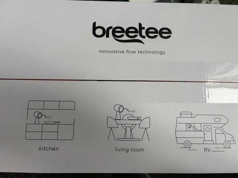 Breetee Portable Range Hood — настольная кухонная вытяжка 1