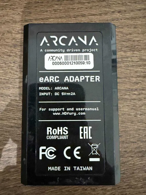 HD Fury Arcana eARC HDMI 2.1 Adapter — фото 1 HD Fury Arcana eARC HDMI 2.1 Adapter — фото 1