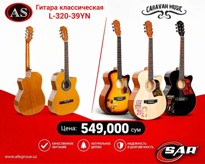 Gitara Akustik Klassika 40