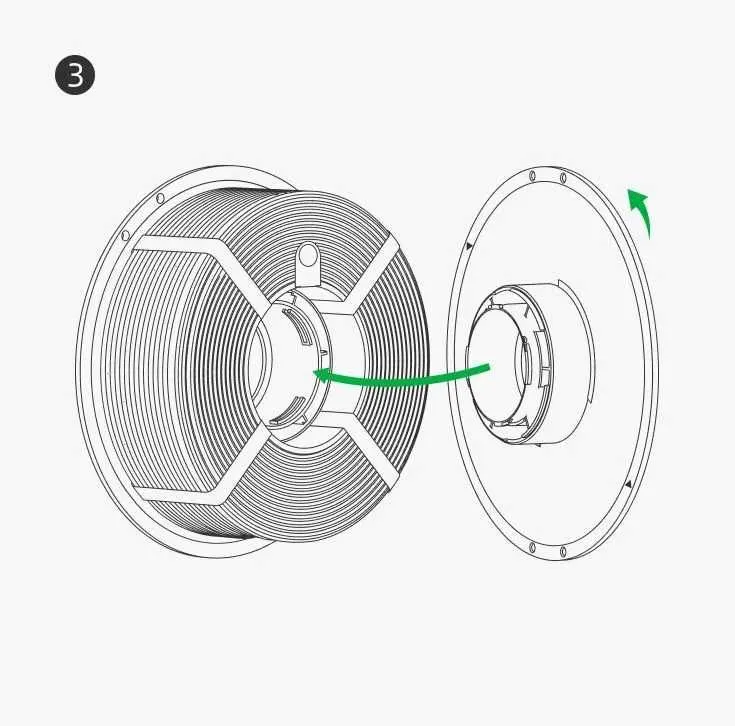 Bambu Lab Spool | Катушка для Филамента — фото 4 Bambu Lab Spool | Катушка для Филамента — фото 4