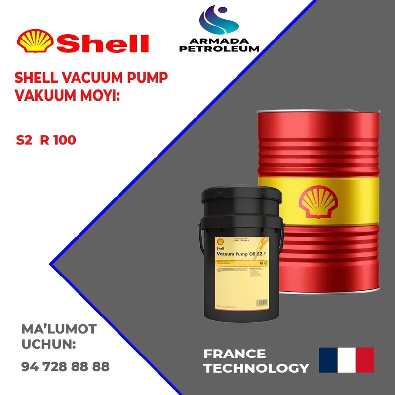 Shell vacuum pump s2 r100 Shell vacuum pump s2 r100