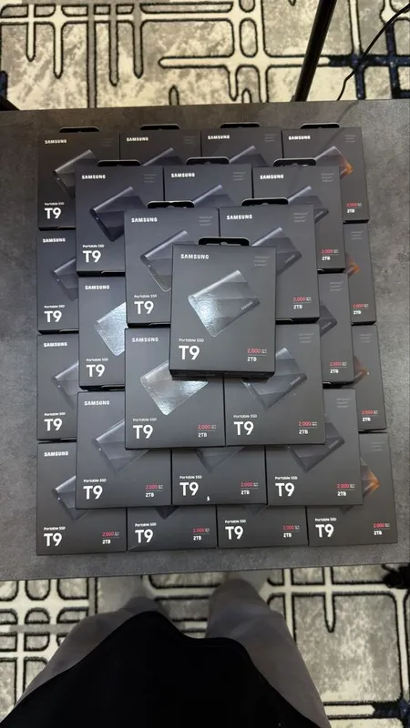 Samsung t9 2tb в упаковке