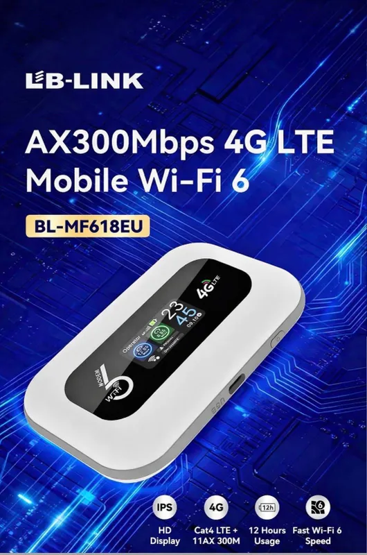 LBLINK MF618 SIM карманный роутер LBLINK MF618 SIM карманный роутер
