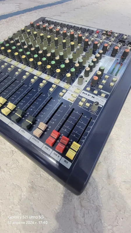 “Soundcraft MFX8/2 original mikser sotiladi” — фото 2