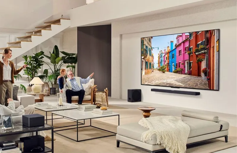 Телевизор LG AU75 86QNED82A6 NANO Smart TV AI 4K 2025 года — фото 2