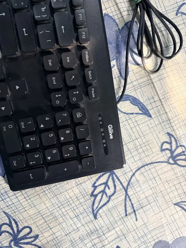 Klaviatura kuk podsvetkali kompyuter uchun USB kabellik — фото 2