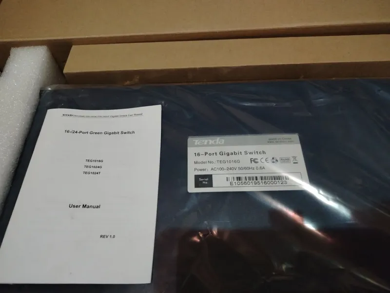 16 port gigabit ethernet switch — фото 1