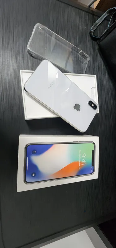 iphone X LL/A 256GB Bat 100% Kar Dk FULL 9