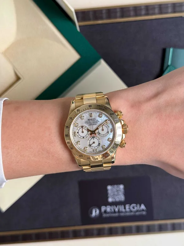 Rolex Cosmograph Daytona 40mm Yellow Gold — фото 2