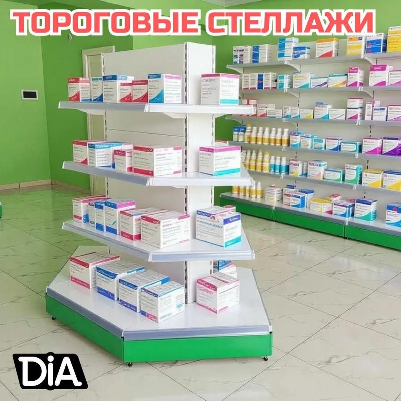 Стеллаж металлический торговый, polkalar savdo tokcha