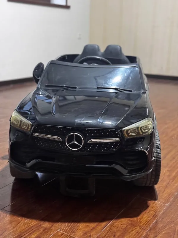 Детская электрическая машинка чёрный Mercedes 1 Детская электрическая машинка чёрный Mercedes 1