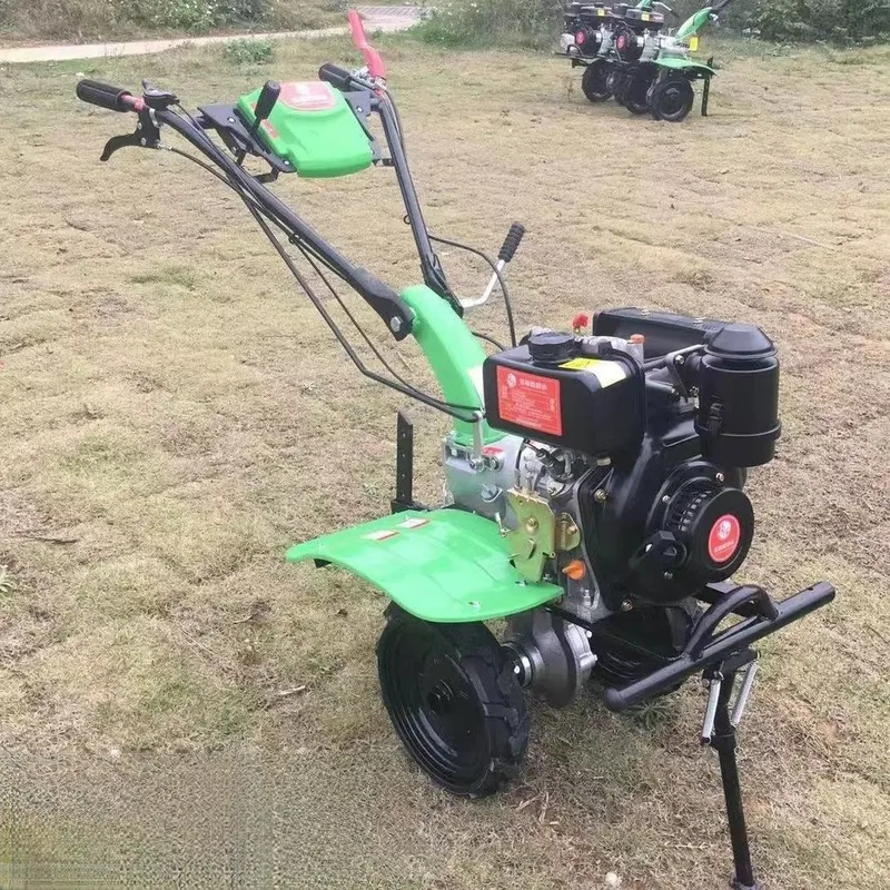 Yangi ulgurji 7л.с dizel мотоблок 7 ot kuchiga ega yuruvchi traktor 1