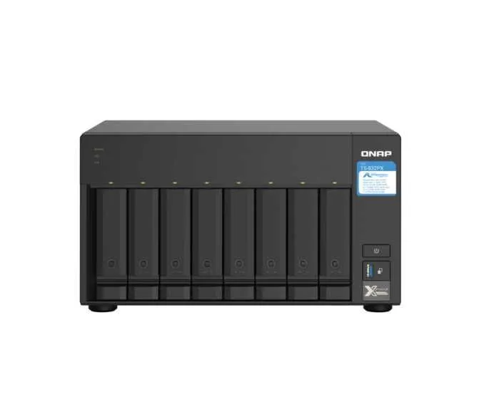 < Сетевой RAID-накопитель QNAP TS-832PX-4G 8-Bay 1.7GHz 4GB 1