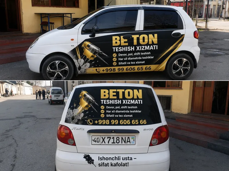 Beton teshish xizmati